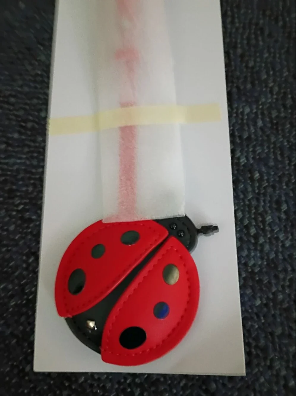 Kate Spade Red And Black Ladybug Bag Charm......So Cute